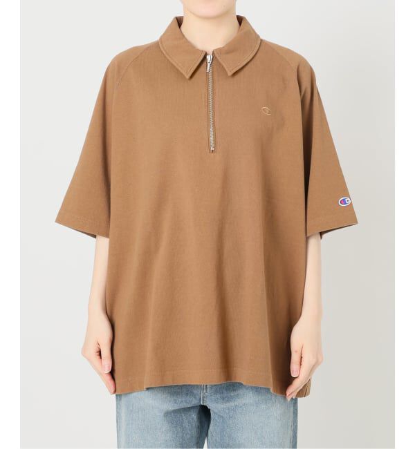 FRAMeWORK「≪追加予約≫CHAMPION/チャンピオン 別注JERSEY HALF ZIP TEE 2」|Tシャツ・カットソー|