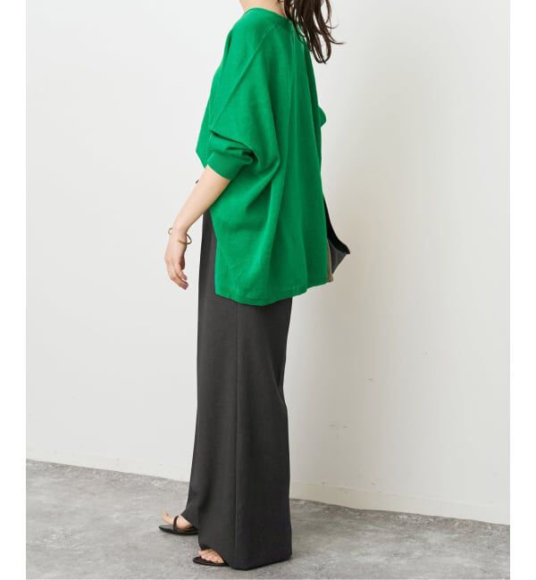 Spick and Span「《34サイズ登場 / 追加予約》PEウォッシャブルイージースラックスパンツ」|スラックス|