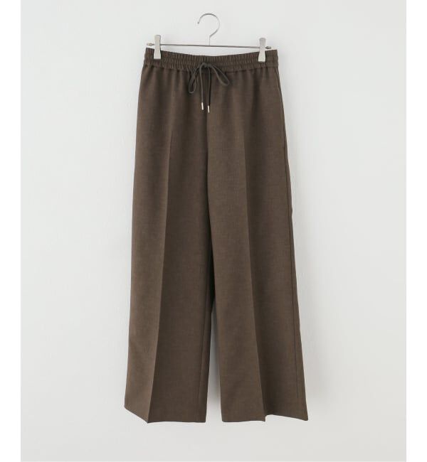 Spick and Span「《34サイズ登場 / 追加予約》PEウォッシャブルイージースラックスパンツ」|スラックス|