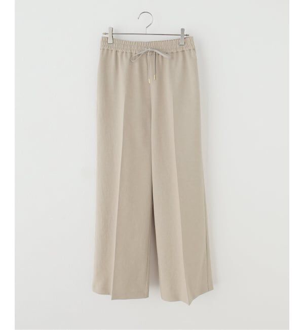 Spick and Span「《34サイズ登場 / 追加予約》PEウォッシャブルイージースラックスパンツ」|スラックス|