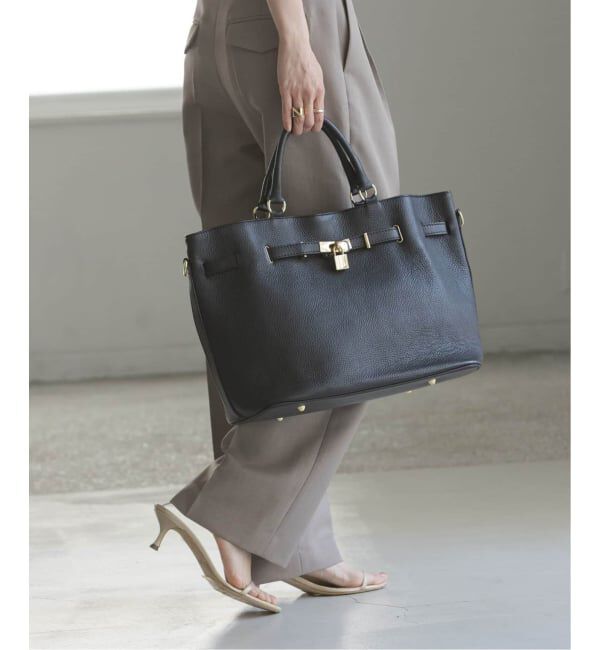 NOBLE「《WEB・なんば店限定追加予約》MILOS/ミロス 金具付きトート」|トートバッグ|