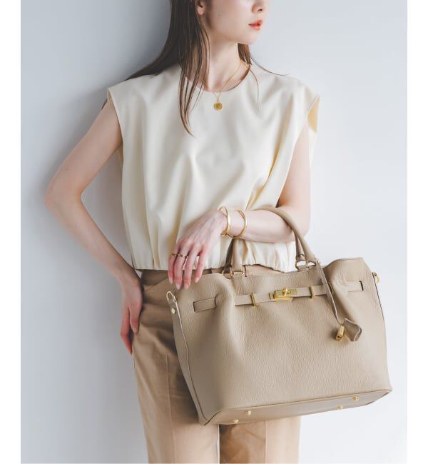 NOBLE「《WEB・なんば店限定追加予約》MILOS/ミロス 金具付きトート」|トートバッグ|