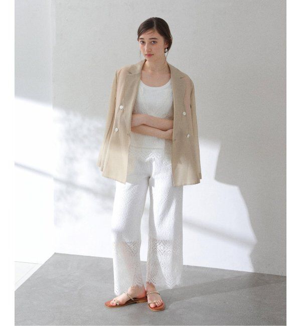  「【洗える】ウォッシャブルシアージャケット」|テーラードジャケット|