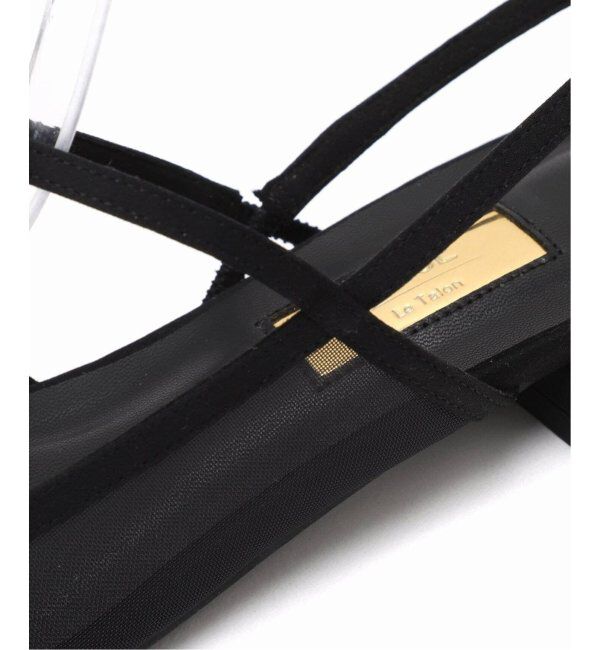 GRISE「《追加》GRISEポインテッドコンビストラップスリングバック」|その他|