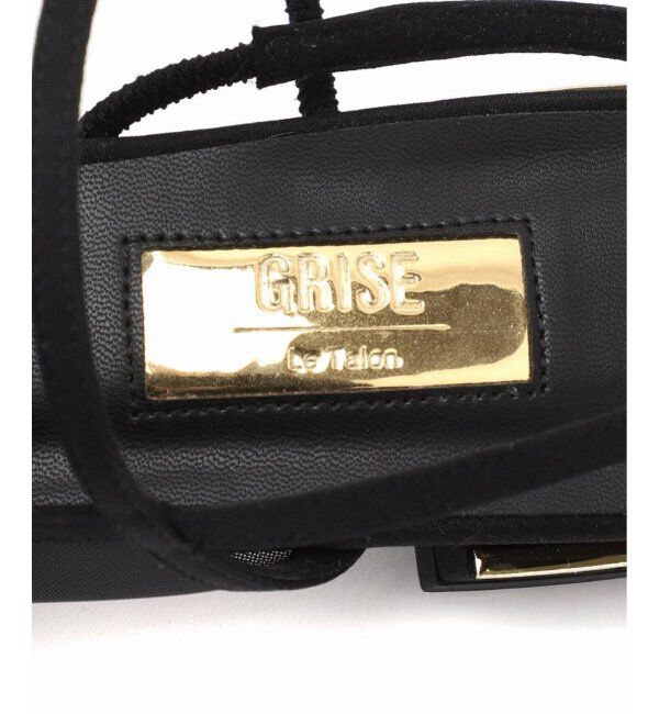 GRISE「《追加》GRISEポインテッドコンビストラップスリングバック」|その他|