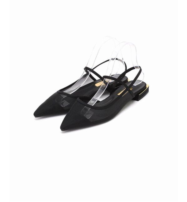 GRISE「《追加》GRISEポインテッドコンビストラップスリングバック」|その他|