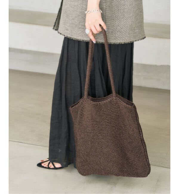  「《予約》LETALON KIRA AMI TOTE」|トートバッグ|ブラウン