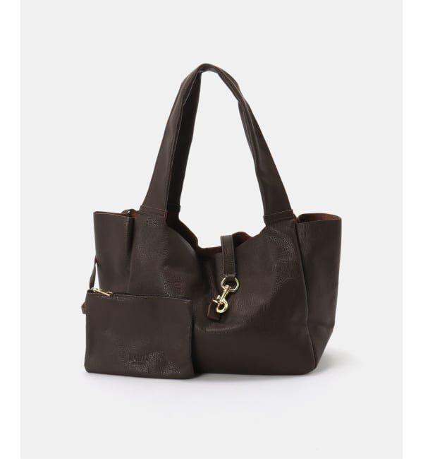  「《WEB限定》 MILLELA FIRENZE/ミレッラ BIT LEATHER TOTE」|トートバッグ|ブラウン