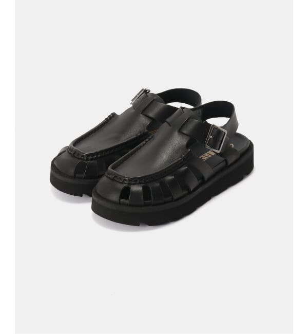 GRISE「CLARKS/ クラークス meare buckle Gurkhaサンダル」|サンダル|ブラック