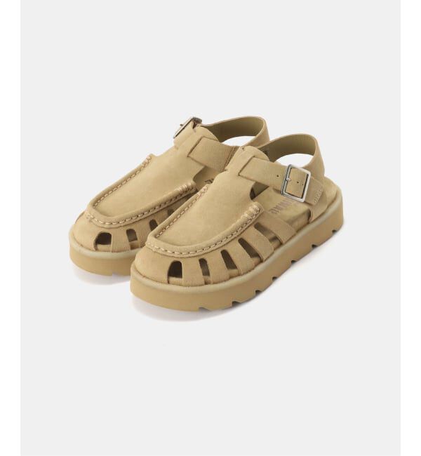 GRISE「CLARKS/ クラークス meare buckle Gurkhaサンダル」|サンダル|ベージュ