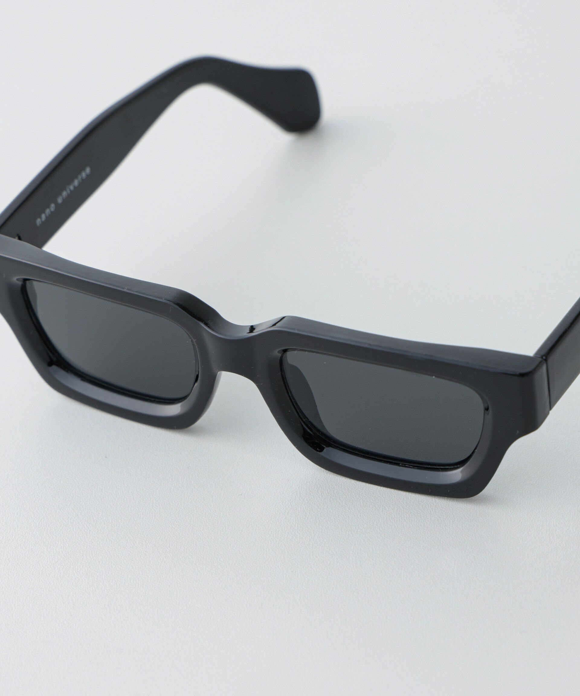 NANO universe「アイウェア/スクエア型 セルフレーム」|メガネ|