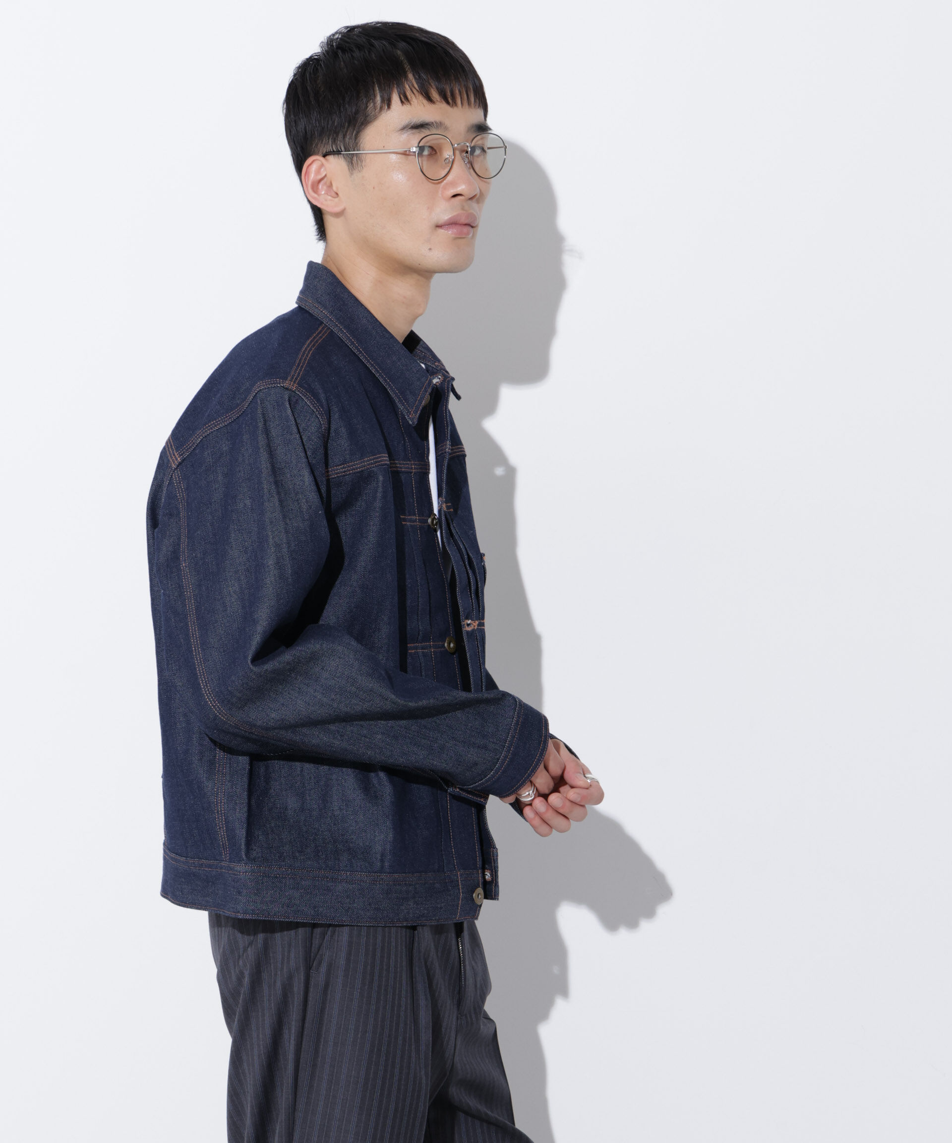 nano･universe「LEE/別注 COW BOY JACKET(セットアップ可)」|ブルゾン・スタジャン|