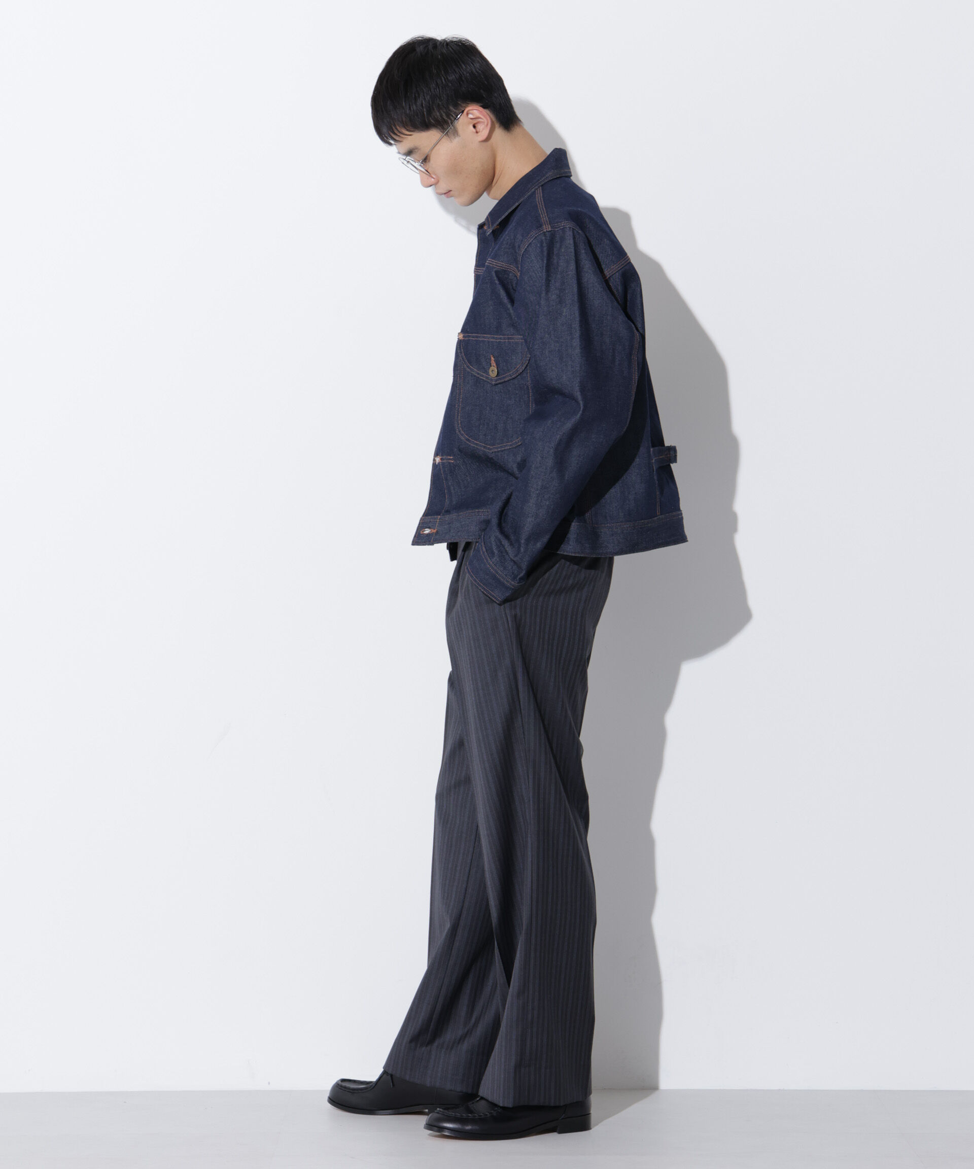 nano･universe「LEE/別注 COW BOY JACKET(セットアップ可)」|ブルゾン・スタジャン|