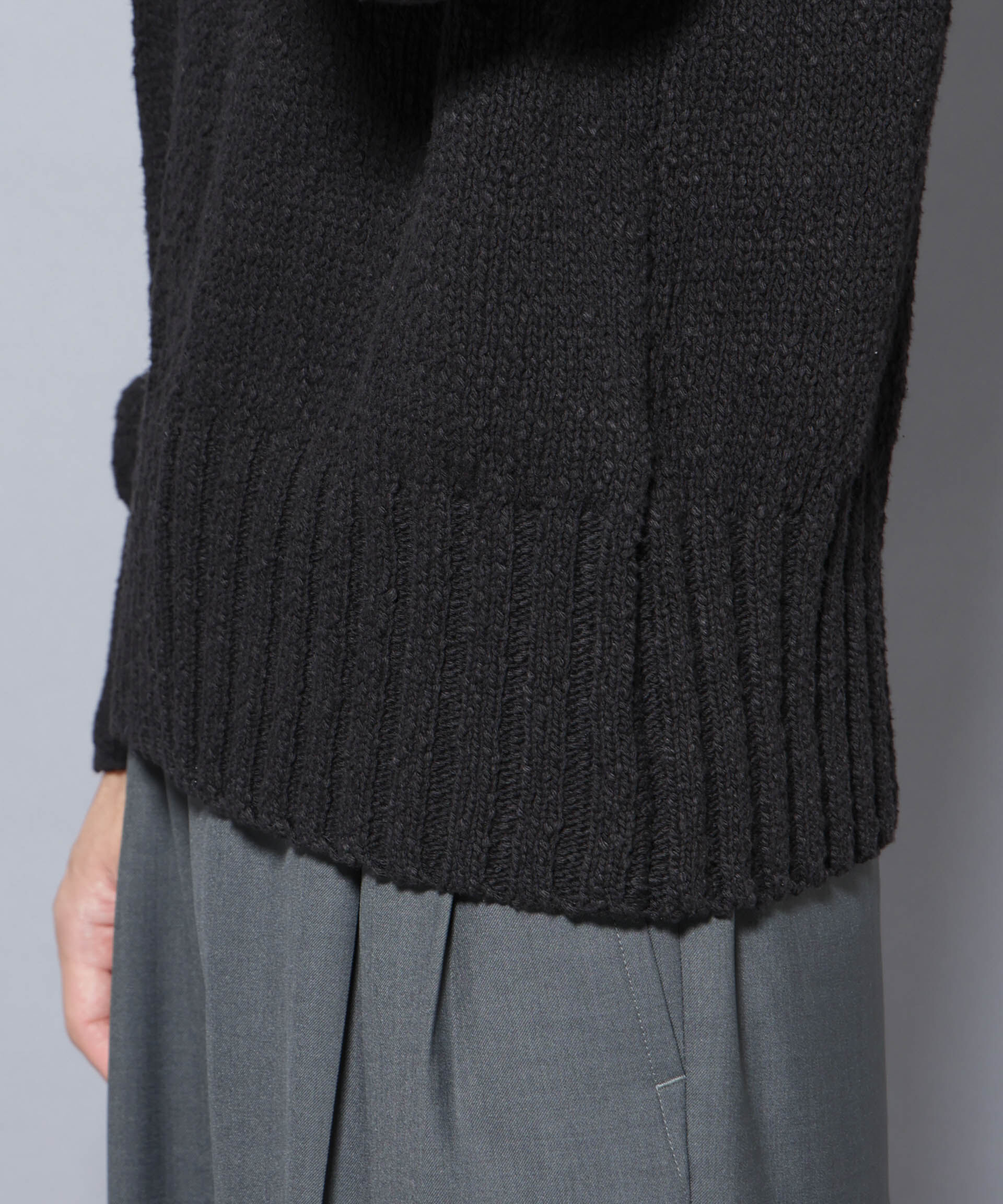 nano･universe「SRUB LILYYARN クルーネックニット」|ニット・セーター|