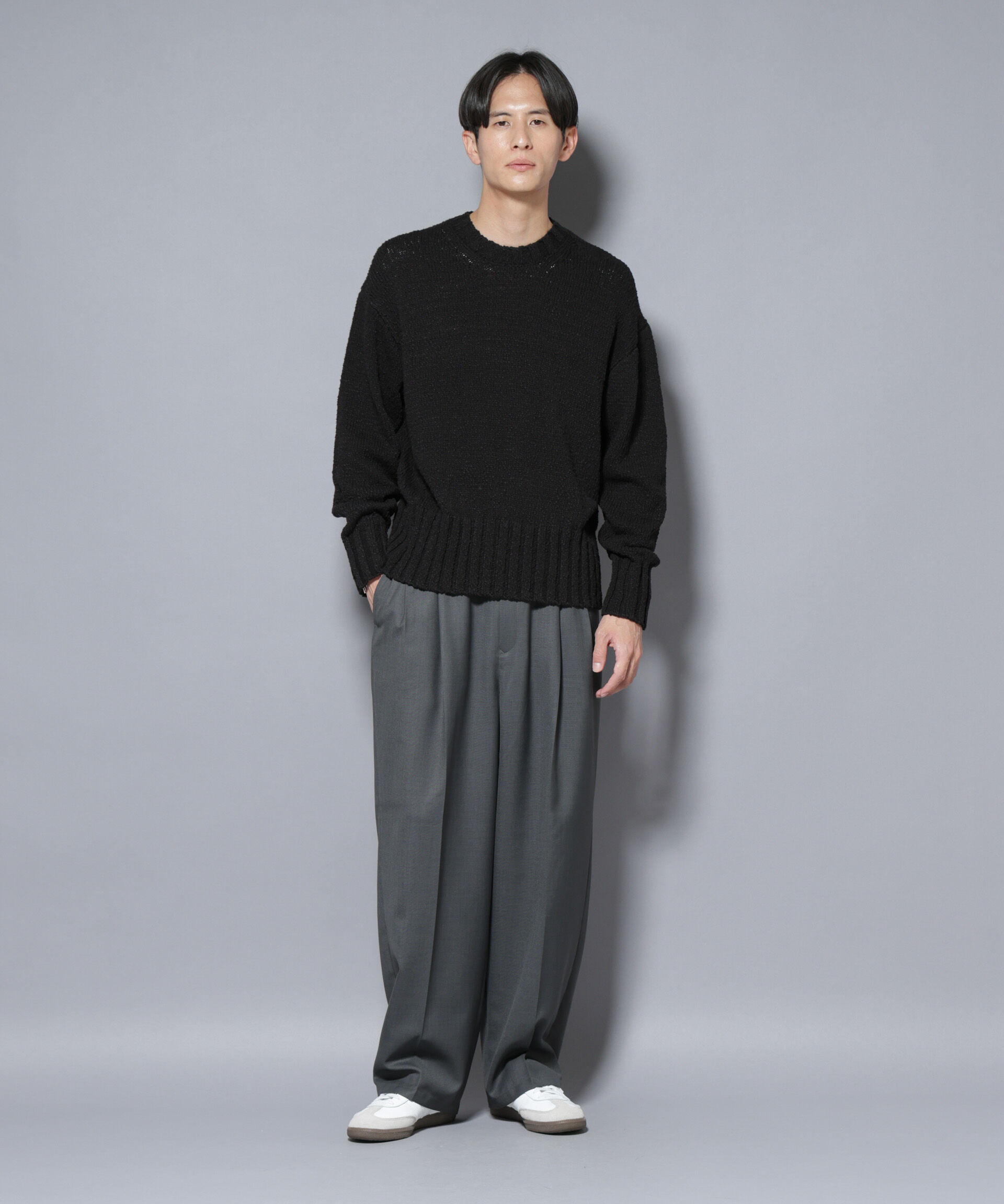 nano･universe「SRUB LILYYARN クルーネックニット」|ニット・セーター|