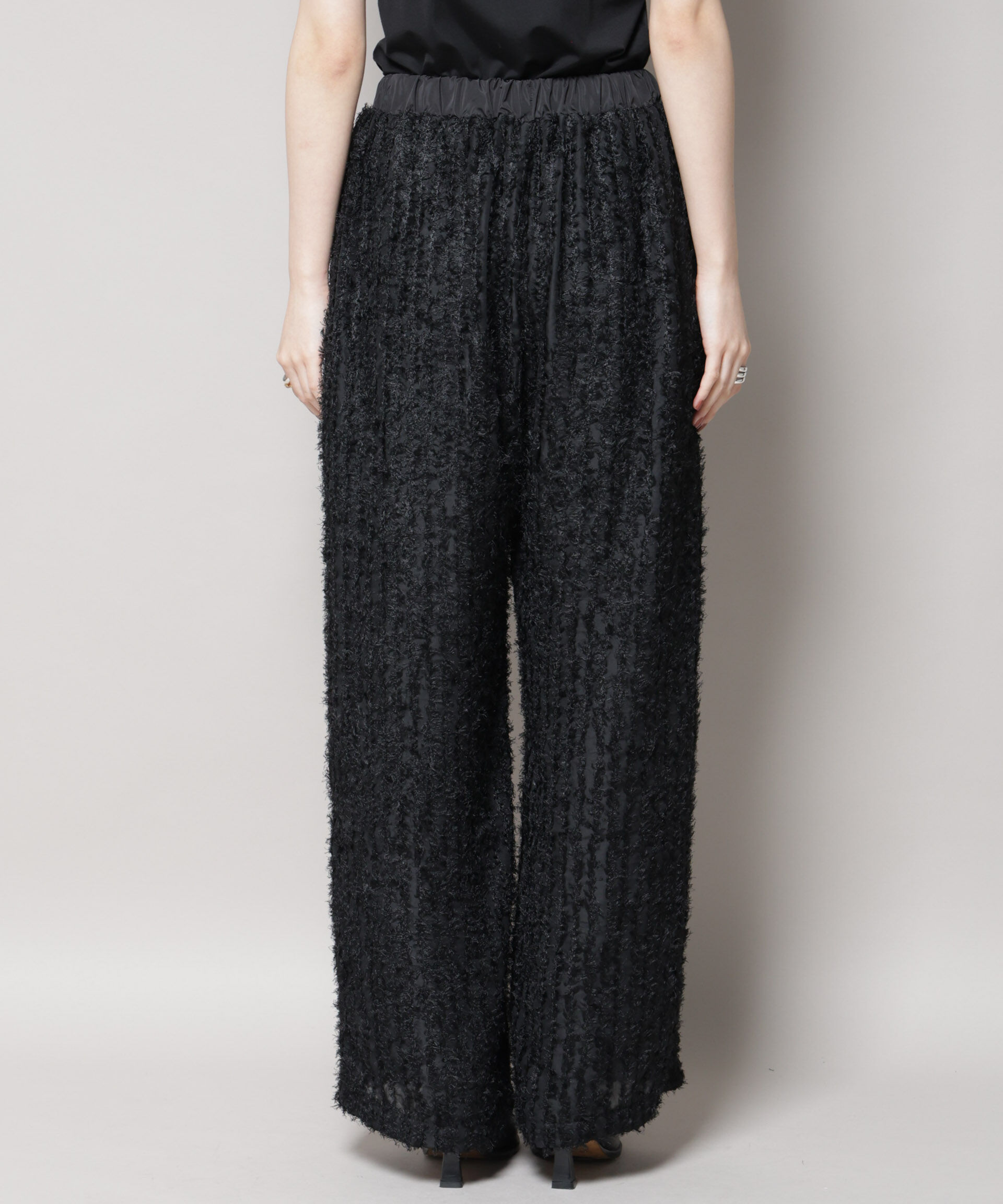 nano･universe「フリンジジャガードパンツ」|チノ|