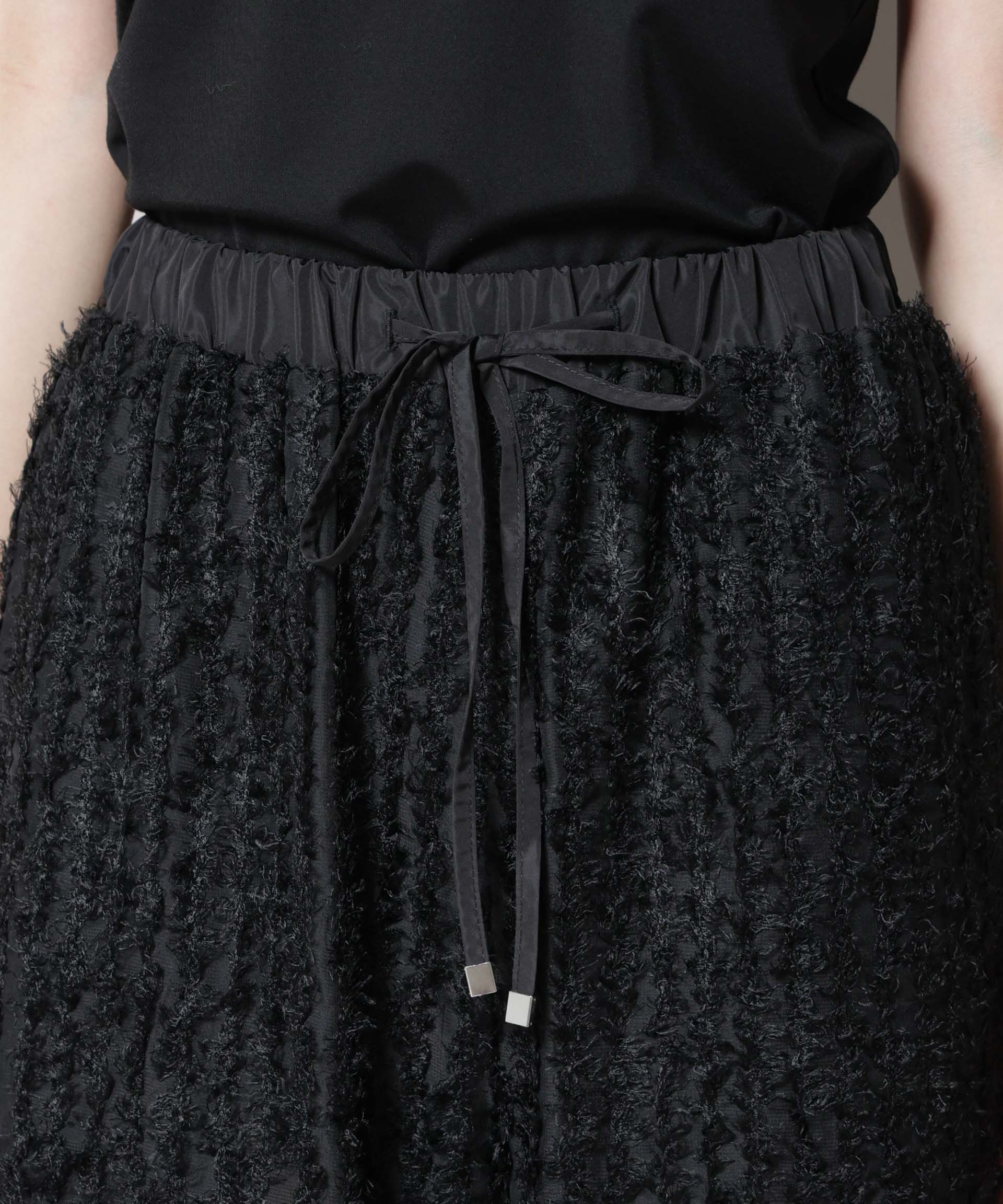 nano･universe「フリンジジャガードパンツ」|チノ|