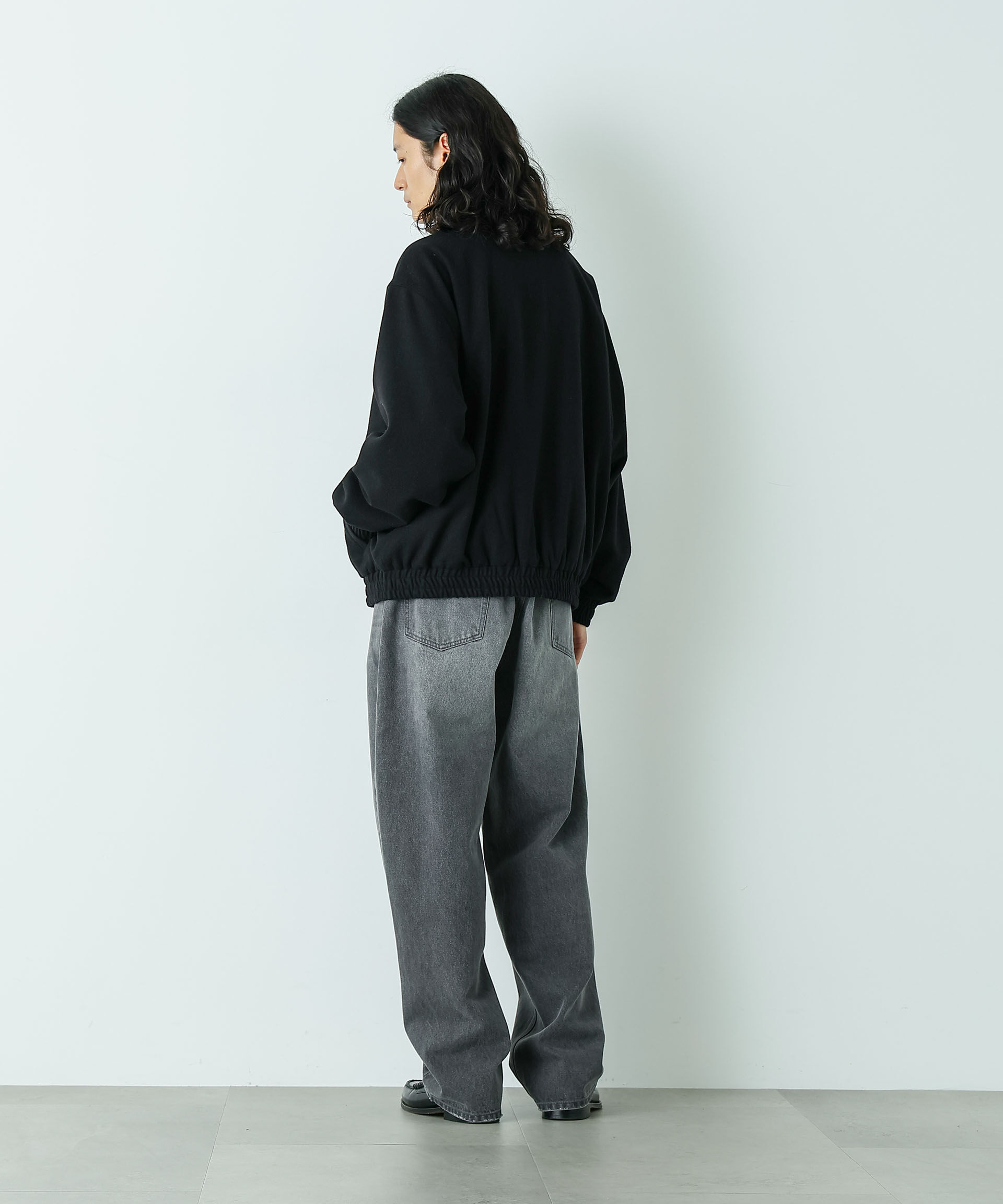 nano･universe「「HOTEL PALACE」ルーズシルエットスイングトップ」|ブルゾン・スタジャン|