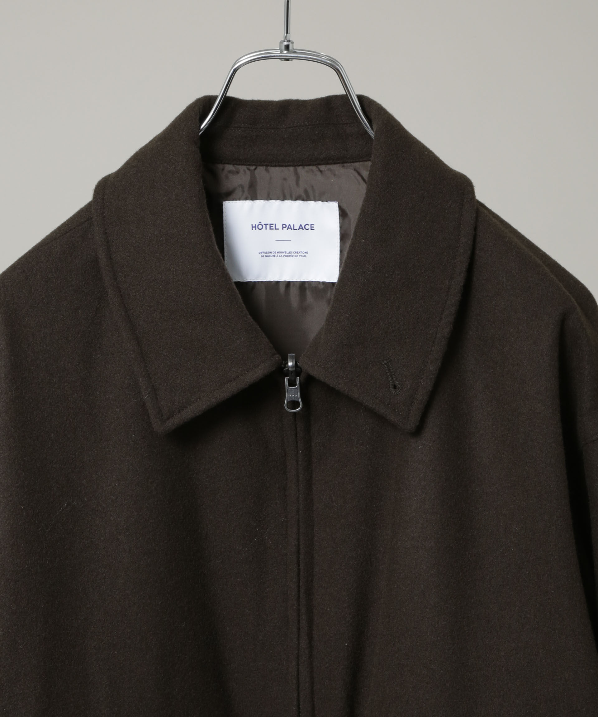 nano･universe「「HOTEL PALACE」ルーズシルエットスイングトップ」|ブルゾン・スタジャン|