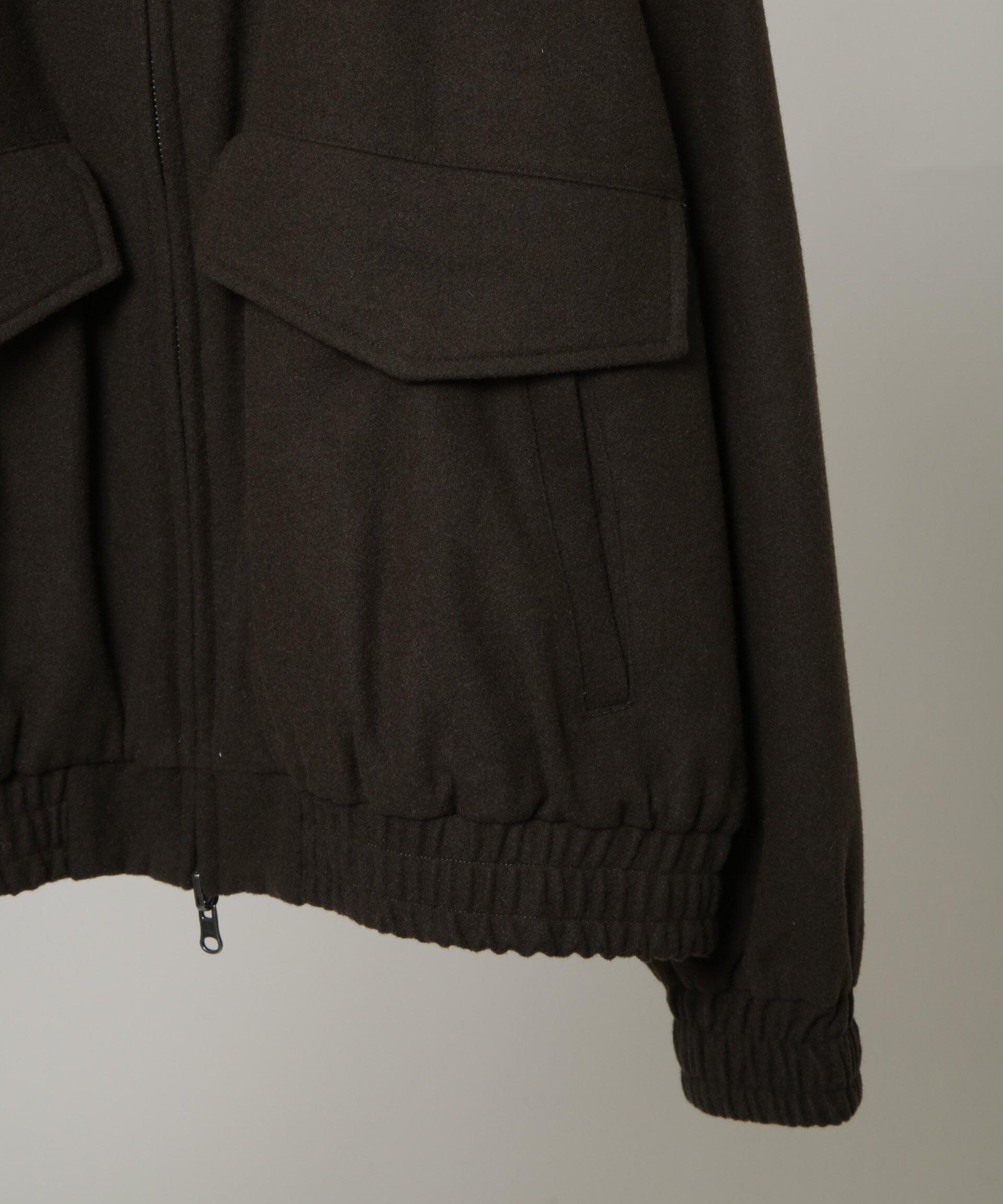 nano･universe「「HOTEL PALACE」ルーズシルエットスイングトップ」|ブルゾン・スタジャン|