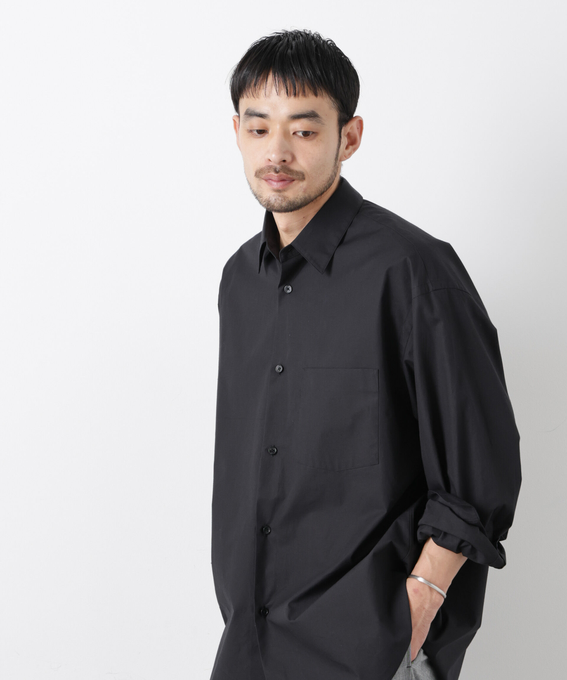 nano･universe「「ASSEMBLANC」 SIDOGRAS シャツ」|シャツ・ブラウス|