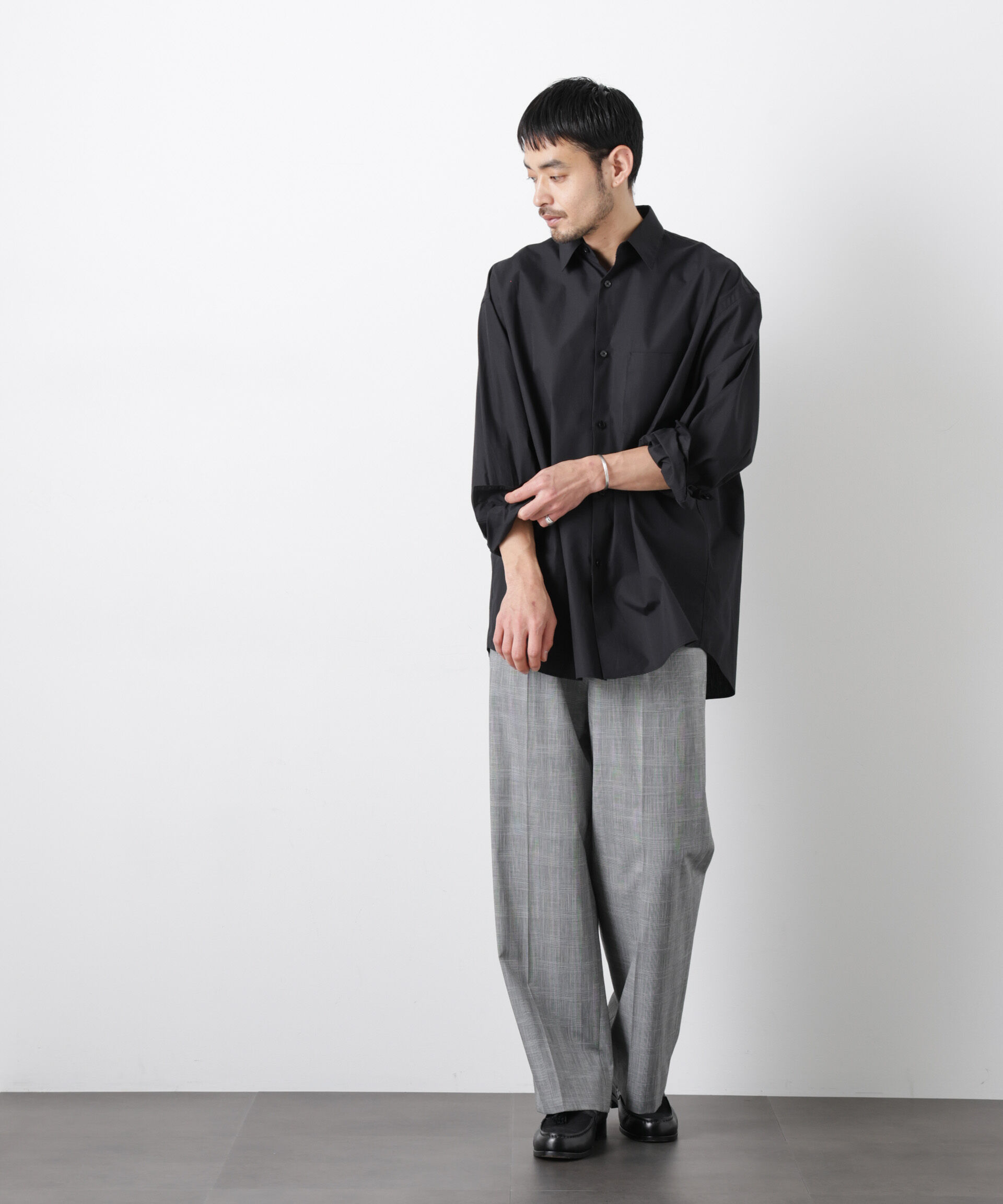 nano･universe「「ASSEMBLANC」 SIDOGRAS シャツ」|シャツ・ブラウス|