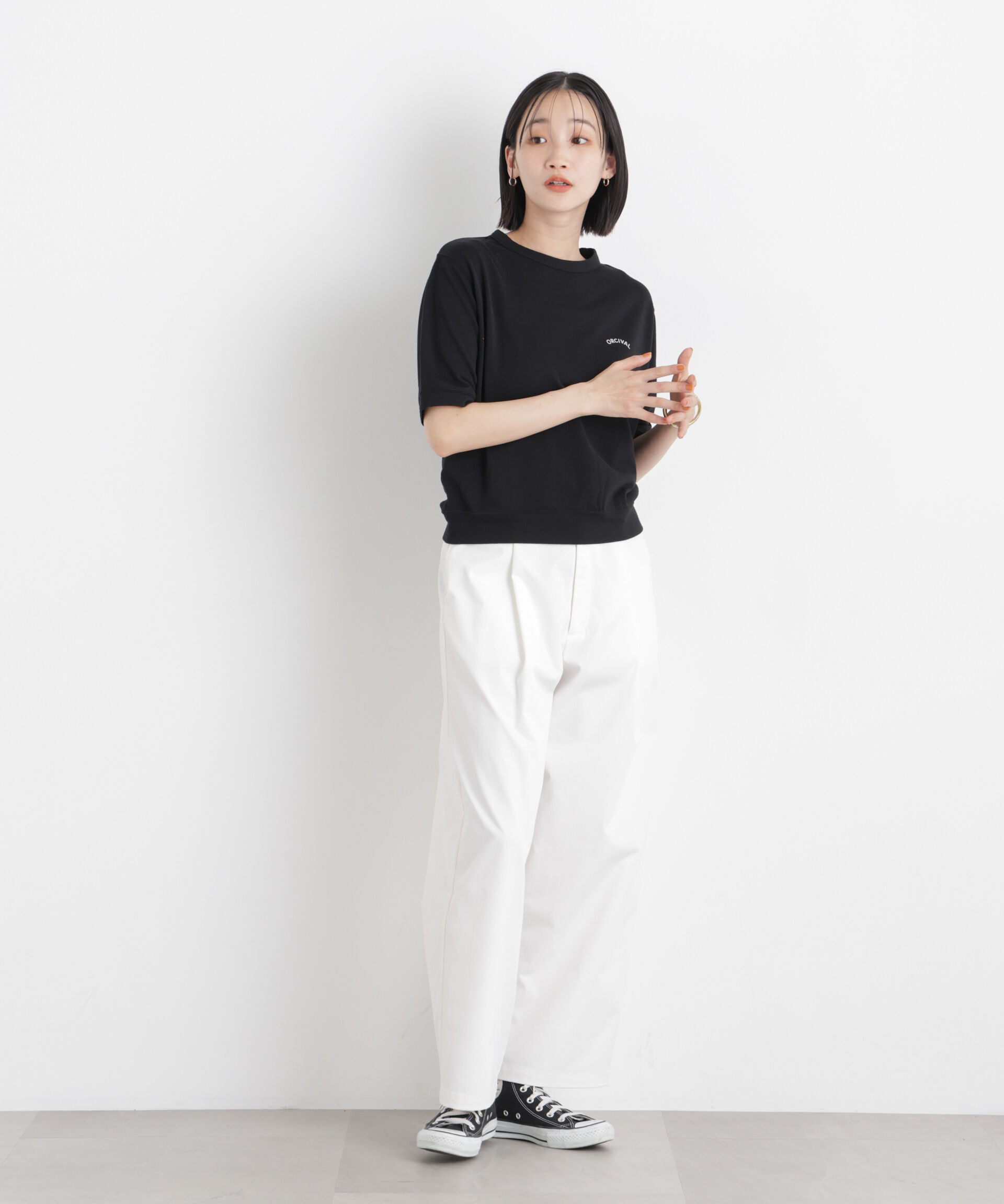 nano･universe「ORCIVAL/CREW NECK SHORT SLEEVE P.O.」|Tシャツ・カットソー|