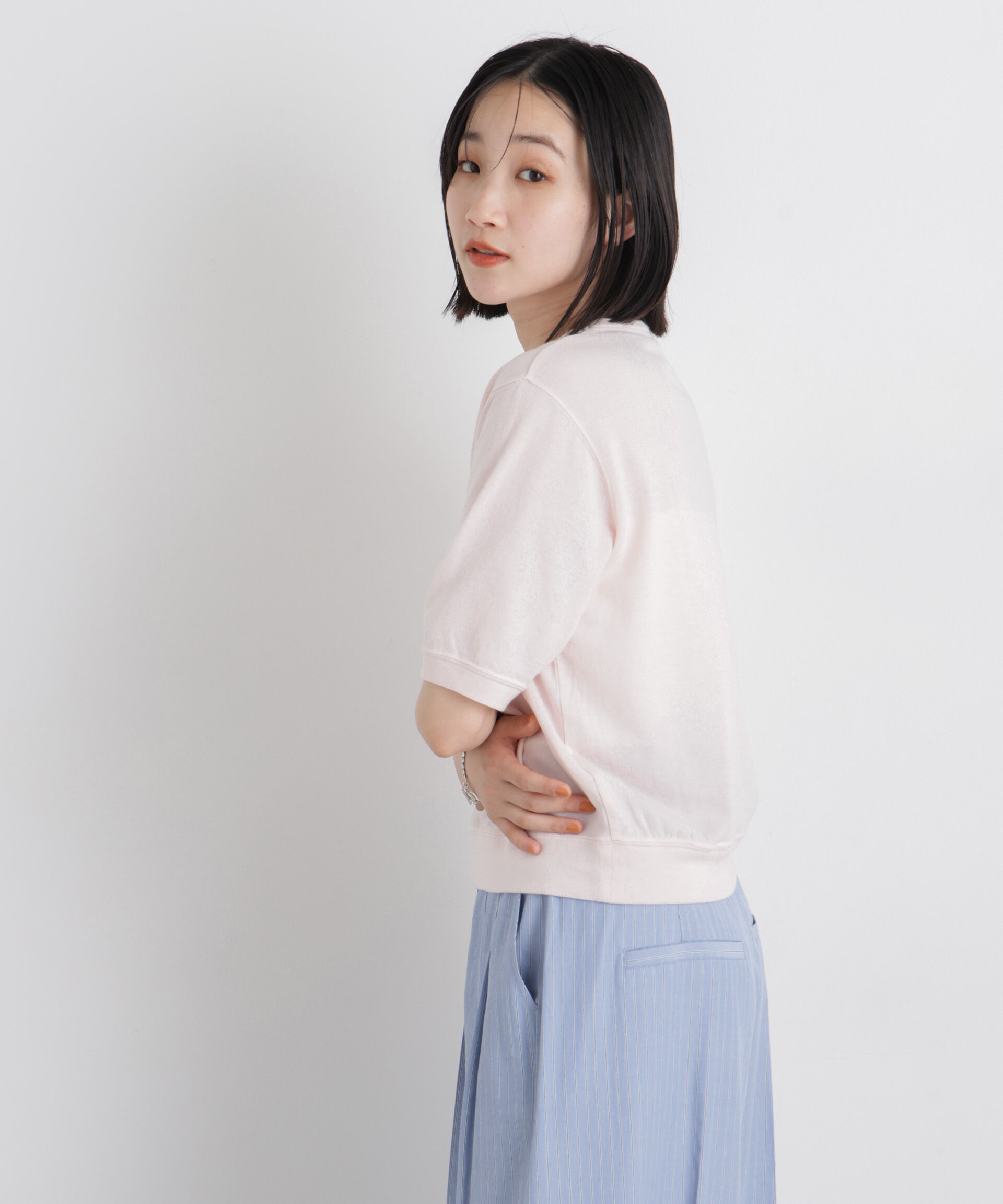 nano･universe「ORCIVAL/CREW NECK SHORT SLEEVE P.O.」|Tシャツ・カットソー|