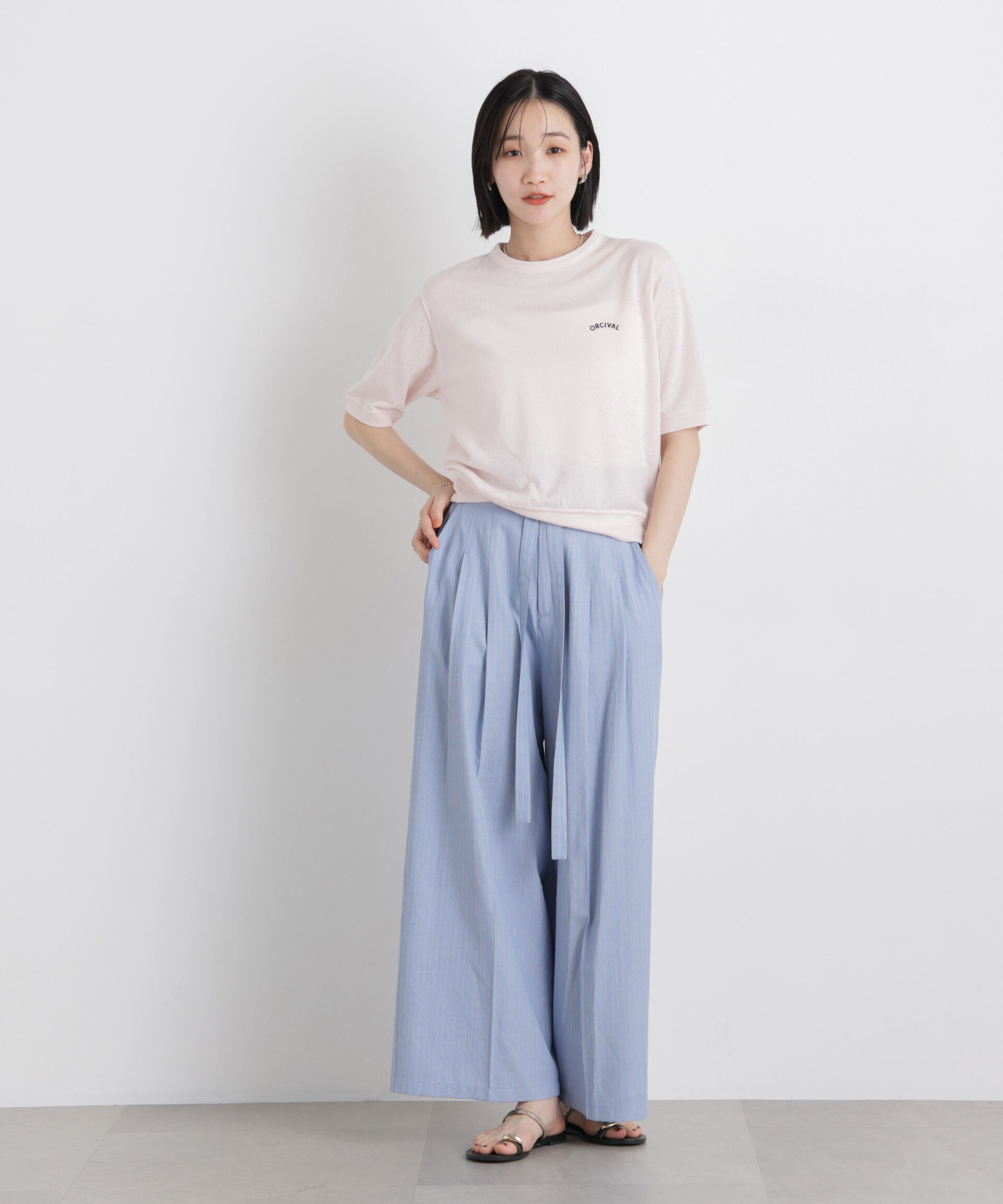 nano･universe「ORCIVAL/CREW NECK SHORT SLEEVE P.O.」|Tシャツ・カットソー|