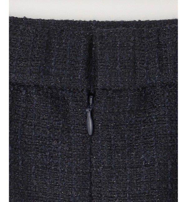 組曲「【KUMIKYOKU NAVY】ラメループモールツイード フレアスカート」|スカート|