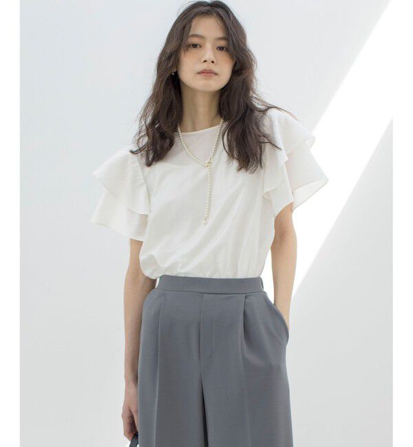 組曲「カールマイヤーフリル ブラウス」|シャツ・ブラウス|