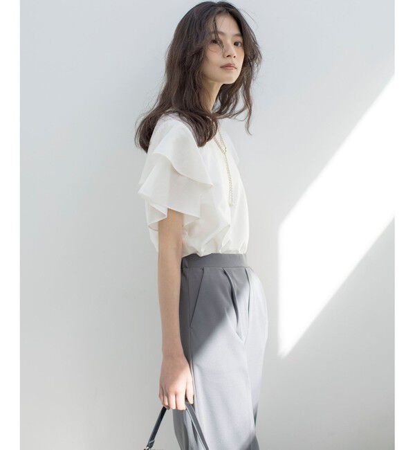 組曲「カールマイヤーフリル ブラウス」|シャツ・ブラウス|