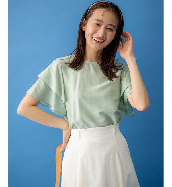 組曲「カールマイヤーフリル ブラウス」|シャツ・ブラウス|ｸﾞﾗｽｸﾞ