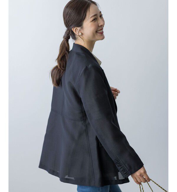 組曲「フリルディテールシアー ジャケット」|テーラードジャケット|