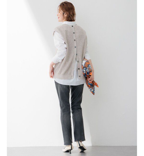 23区「【Oggi4月号掲載/洗える】CANCLINI スキッパー シャツ」|シャツ・ブラウス|