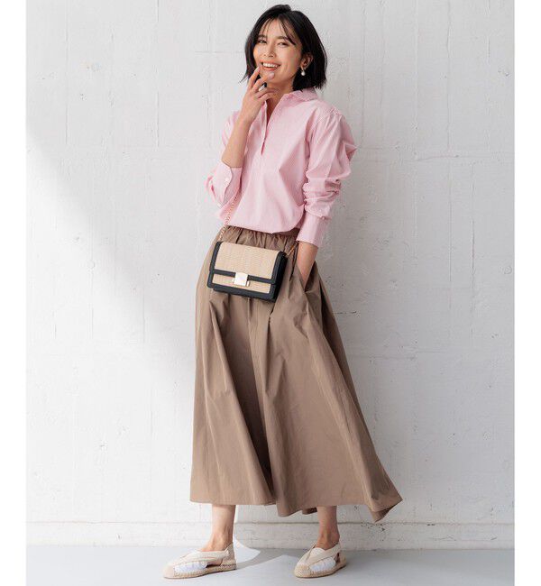 23区「【Oggi4月号掲載/洗える】CANCLINI スキッパー シャツ」|シャツ・ブラウス|