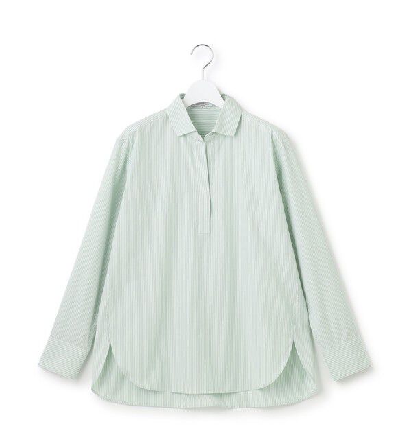 23区「【Oggi4月号掲載/洗える】CANCLINI スキッパー シャツ」|シャツ・ブラウス|