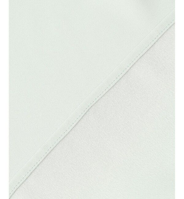 23区「【洗える】バックサテンアムンゼン ブザムディテール ブラウス」|シャツ・ブラウス|