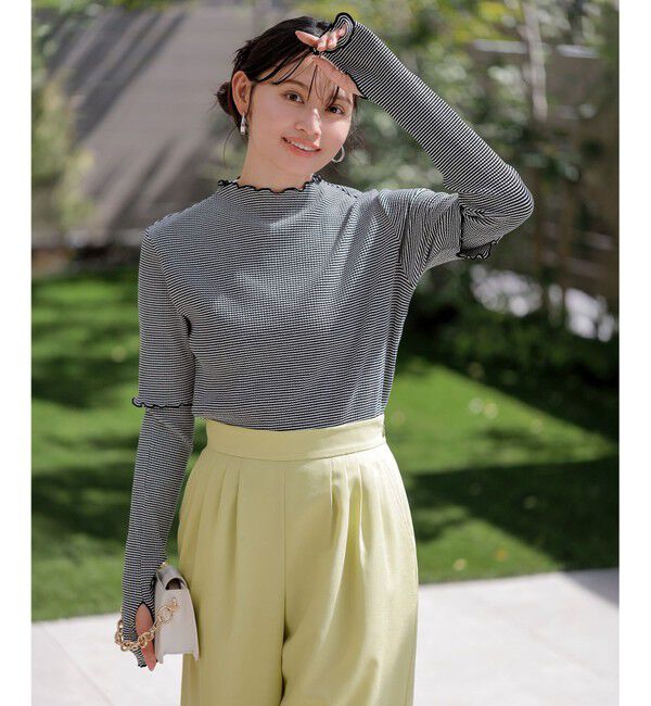 ANY SIS「【UVケア・接触冷感】キシリトール加工冷感 アームカバー」|手袋|オフ&times;ブラック