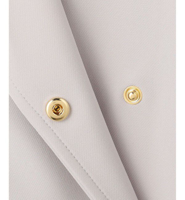 ANY SIS「【2WAY】エレカジストレッチミドルトレンチ コート」|トレンチコート|