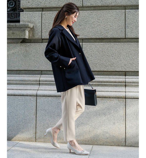 ANY SIS「【2WAY】エレカジストレッチミドルトレンチ コート」|トレンチコート|