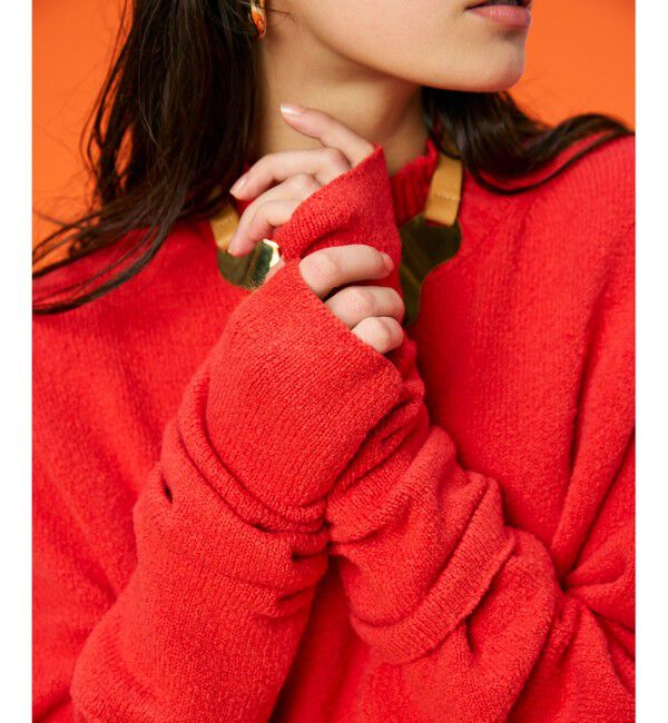 BEIGE,「【洗える】BERTAINA /  コットンアームウォーマー」|手袋|