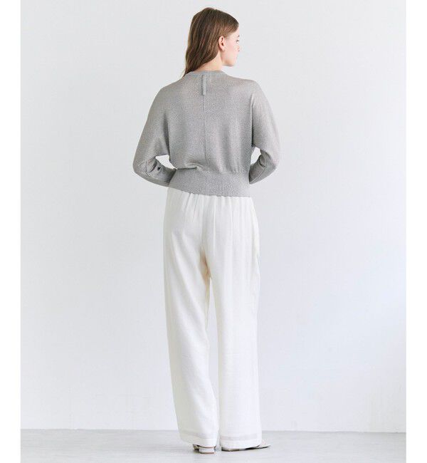 BEIGE,「SMITHONITE / リュクスグリッター ドルマンカーディガン」|ニット・セーター|