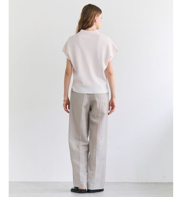 BEIGE,「NADIA / ストレッチ スキッパーニット」|ニット・セーター|