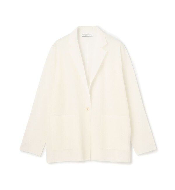 BEIGE,「PYRRHOT / シアーコンビ ニットジャケット」|ニット・セーター|