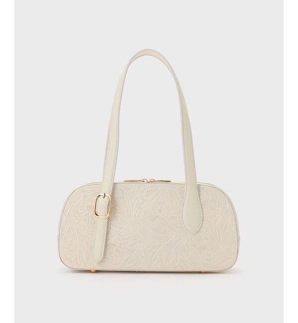 Carving Tribes「Landscape Boston」|ハンドバッグ|エクリュ