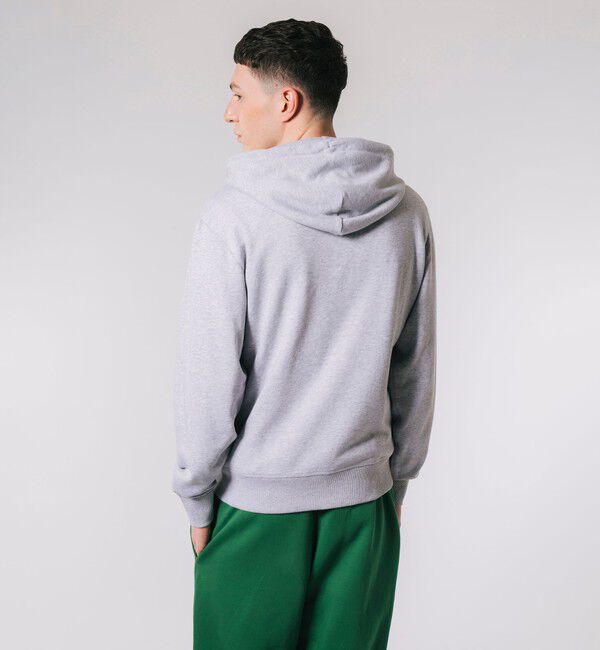 LACOSTE「プレミアムスウェットジップフーディー」|パーカー|