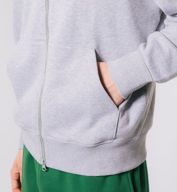 LACOSTE「プレミアムスウェットジップフーディー」|パーカー|