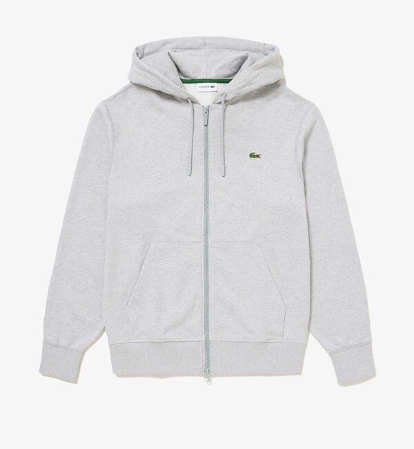 LACOSTE「プレミアムスウェットジップフーディー」|パーカー|