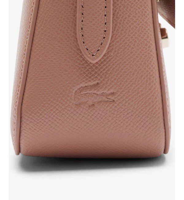 LACOSTE「シャンゼリゼ レザーショルダーバッグ / ハンドバッグ」|ハンドバッグ|